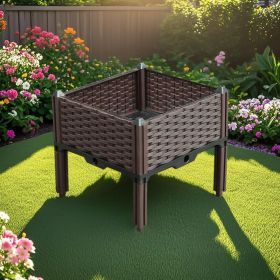 SOGA 2X 40cm Raised Planter Box  Garden Bed with Legs